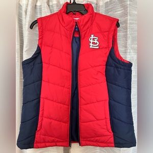 St Louis Cardinals ladies puffer vest.